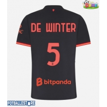 AC Milan Koni De Winter #5 Tredjedrakt Dame 2026-27 Kortermet